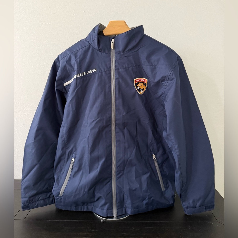 Bauer Florida Panthers Navy Flex Jacket Youth XL